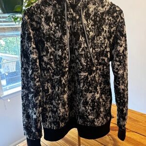 Athleta Women’s Hoodie Size Small Black and White NWT